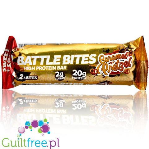 Battle Bites Sweet & Salty Caramel protein bar