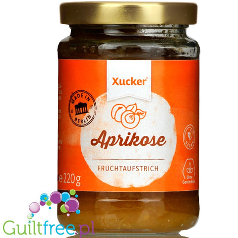 Xucker Apricot - fruit sugar free spread with xylitol