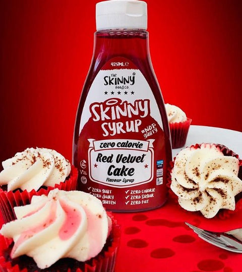 Skinny Food Chocolate Red Velvet Cake zero calorie syrup