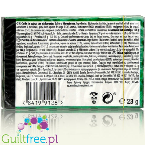 Trident Senses Rainforest Mint sugar free chewing gum
