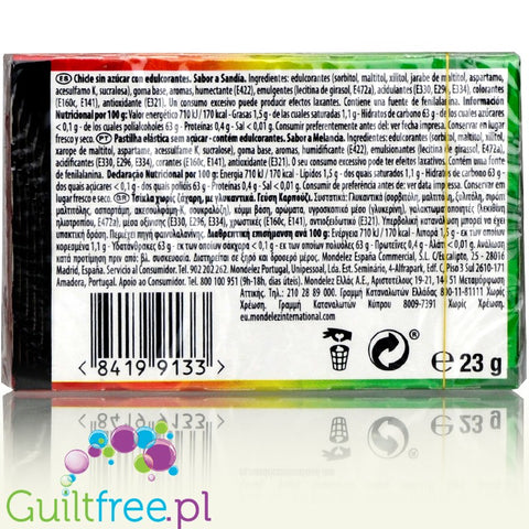 Trident Senses Watermelon Sunrise sugar free chewing gum
