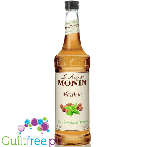 Monin Zero Calorie Natural Flavoring, Hazelnut syrup