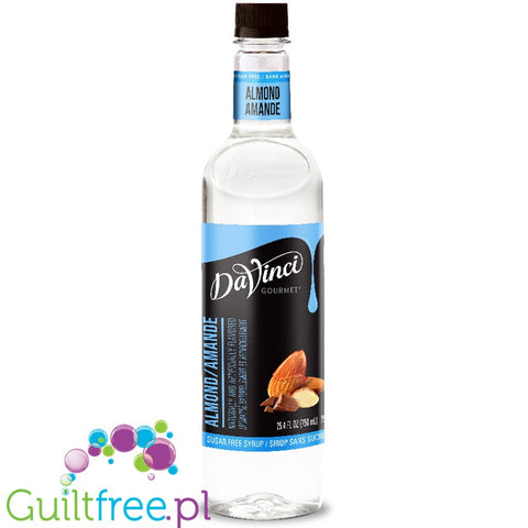 DaVinci Gourme Sugar Free Almond Syrup 