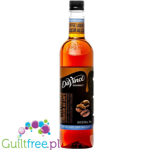DaVinci Gourme Sugar Free Coffee Liqueur Flavor Syrup