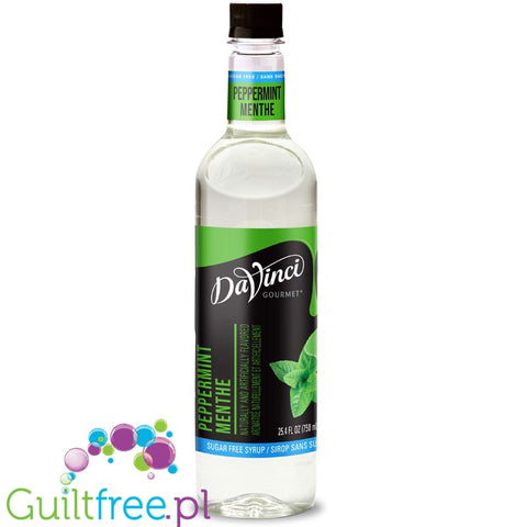 DaVinci Gourme Sugar Free Crème de menthe Flavor Syrup