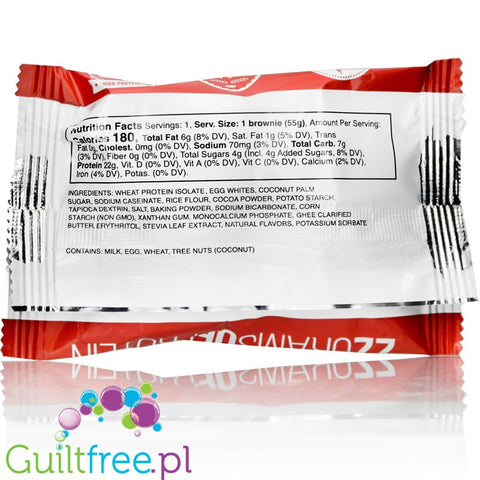 EatMe Guilt Free, Brownie, Galaxy (Chocolate with Sprinkles)