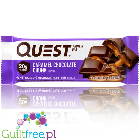 Quest Bar Caramel Chocolate Chunk