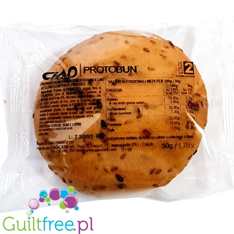 Ciao Carb Protobun Keto low carb bun