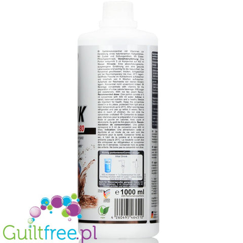 Vital Drink Peach Ice Tea sugar free concetrate with L-carnitine