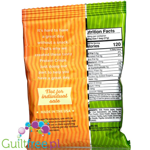 Healthy Living Foods Protein Crisps, Barbecue 0.95 oz by Healthwise
