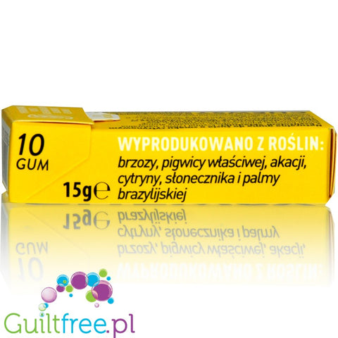 Chewsy Lemon sugar free chewing gum with xylitol