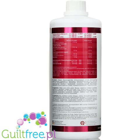 Vital Drink Cherry 1L sugar free concetrate with L-carnitine