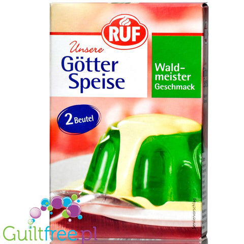 Dr. Oetker sugar-free, lemon-flavored jelly