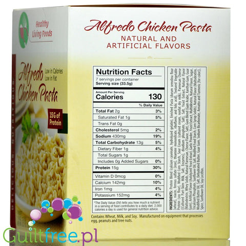 Healthy Living Foods Alfredo Chicken Pasta by Healthwise