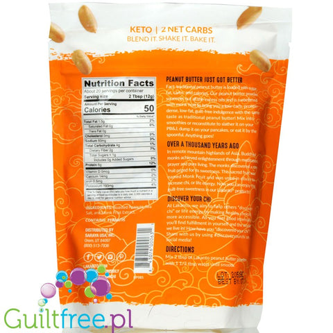 Lakanto Monkfruit Peanut Butter Powder