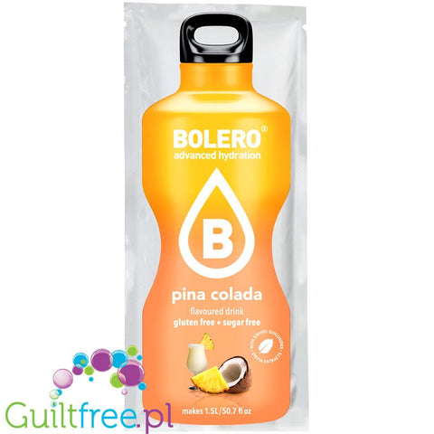 Bolero Drink Stevia Piña Colada, instant, sachet 9g