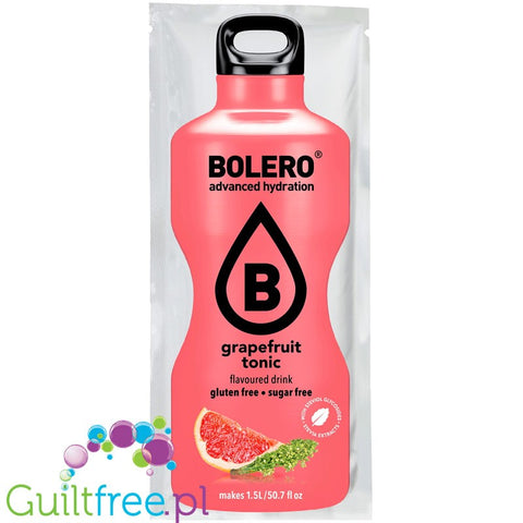 Bolero Drink Stevia Grapefruit Tonic, instant, sachet 9g
