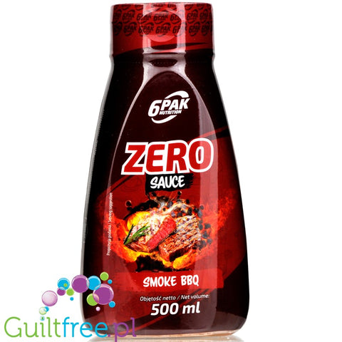 6Pak Nutrition Zero Sauce Smoked BBQ 16kcal