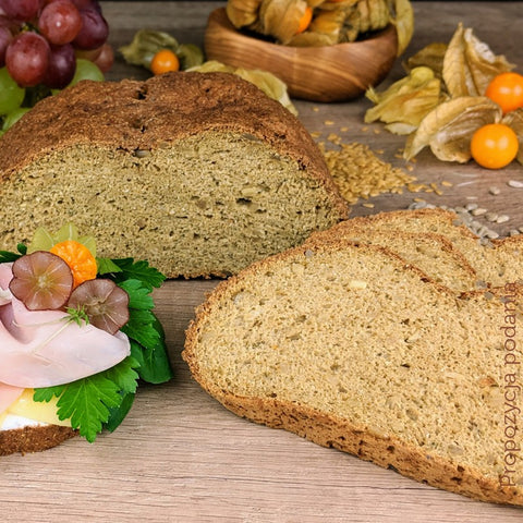 Adam's Bread Sunflower low carb bread baking mix