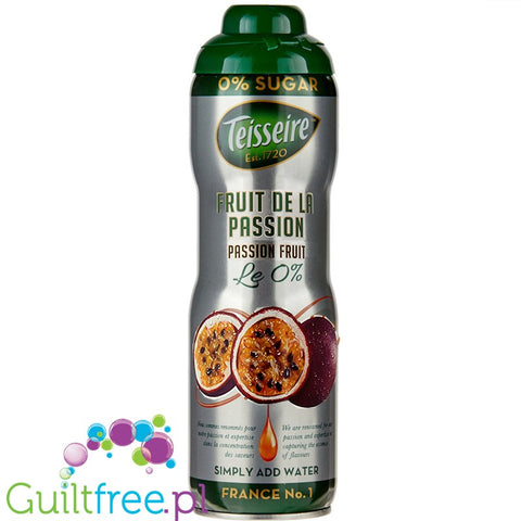 Teisseire 0% Sugar Syrup Passionfruit