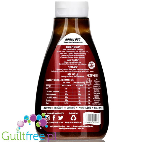 Skinny Food Zero Calorie Honey BBQ fat & clorie free
