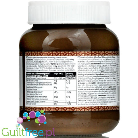 A Nano Low Sugar Milk Chocolate Spread