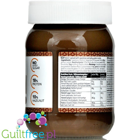 A Nano Low Sugar Milk Chocolate Spread