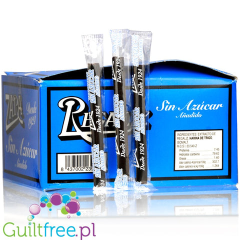 Zara regaliz sin azúcar - licorice without sugar with a sweetener