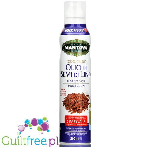 Mantova Linen Seed oil cookingpray, no propellants