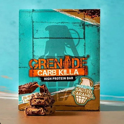 Grenade Carb Killa Chocolate Chip Salted Caramel protein bar