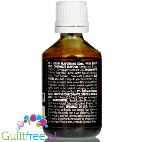 Prozis Yummy Drops Chocolate liquid sweetened flavoring drops