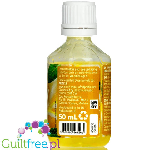 Prozis Yummy Drops Lemon Pie liquid sweetened flavoring drops