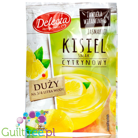 Delecta sugar free lemon jelly without sweeteners
