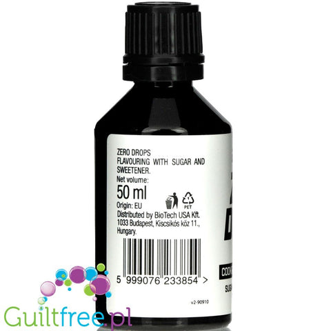 BiotechUSA Zero Drops cookies Cream  liquid sweetened flavoring drops