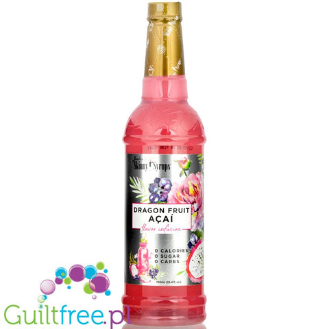 Jordan's Skinny Syrups Flavor Infusion Dragon Fruit Açaí