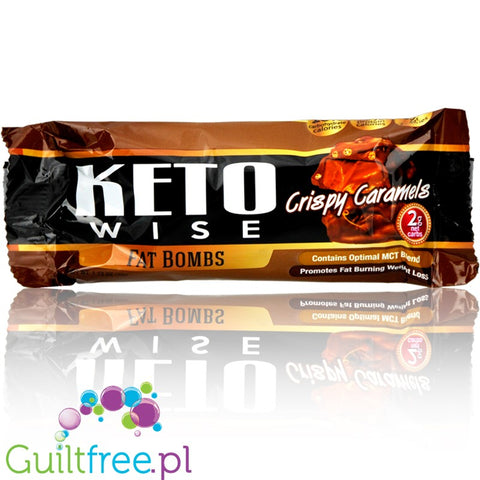 Healthsmart Keto Wise Fat Bomb, Crispy Caramels