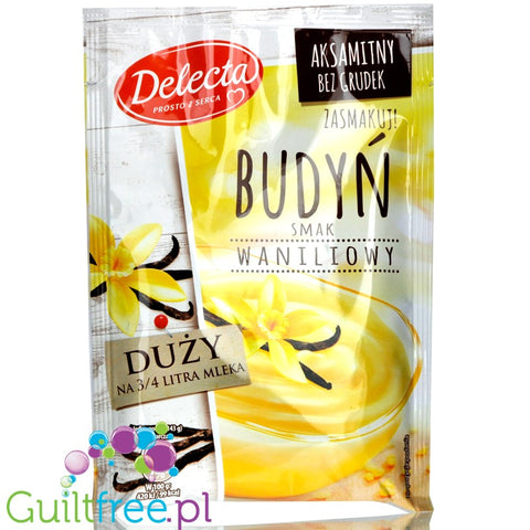 Delecta sugar free sweet cream pudding without sweeteners