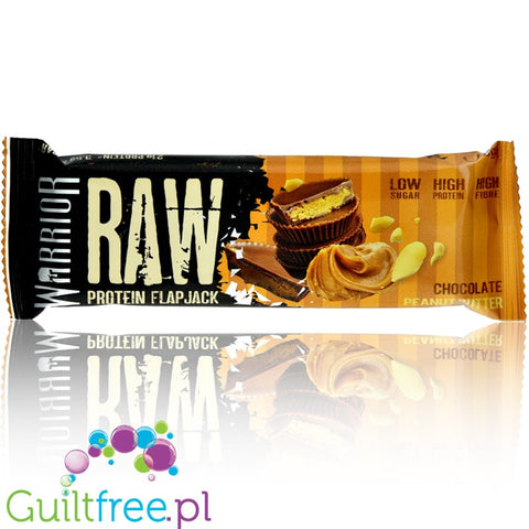 Warrior Raw Protein Flapjack Chocolate Peanut