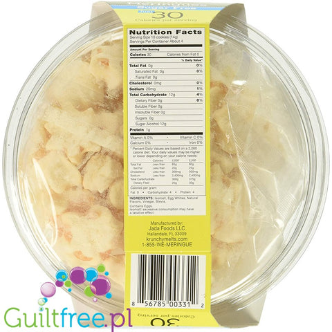 Krunchy Melts Vanilla Meringues Fat Free Gluten Free