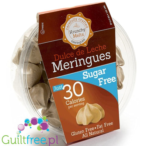 Crunchy Melts Dulce de Leche Meringues