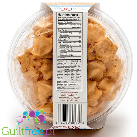 Krunchy Melts Sugar Free Meringues, Tangerine