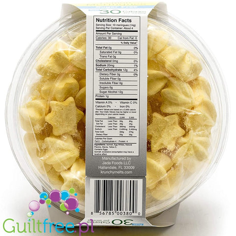Krunchy Melts Sugar Free Meringues, Lemon