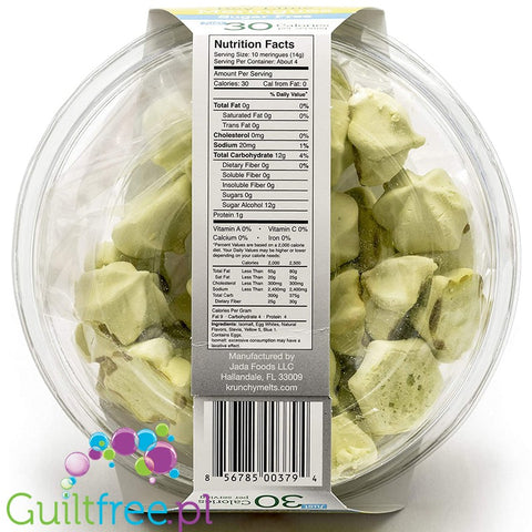 Krunchy Melts Sugar Free Meringues, Key Lime