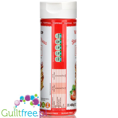 Vitadulce Sugar-Free Strawberry Topping with no carbs, 150kcal
