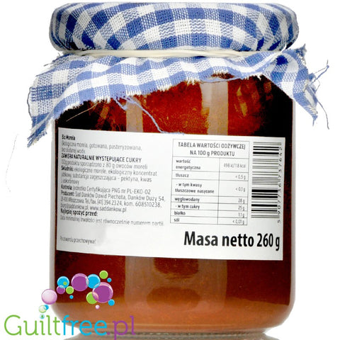 Sad Danków, no sugar added organic apricot jam