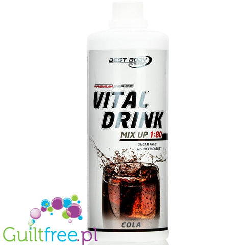 Vital Drink Cola 1L  sugar free concetrate with L-carnitine