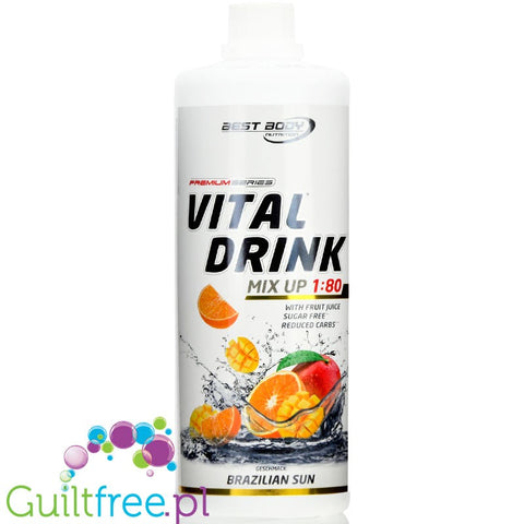 Vital Drink Brazilian Sun sugar free concetrate with L-carnitine