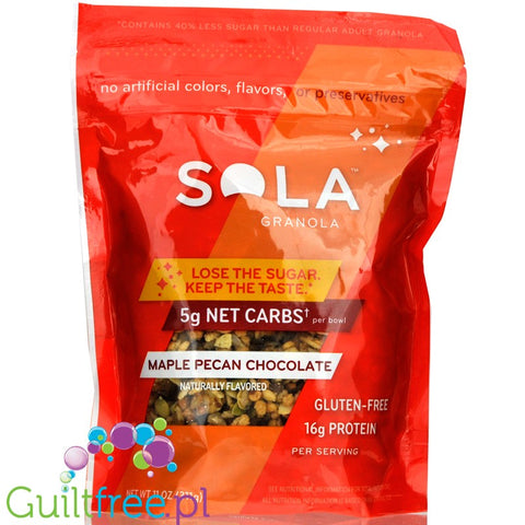Sola Granola, Maple Pecan Chocolate