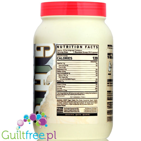 Ghost Vegan Protein 907g  Peanut Butter Cereal Milk