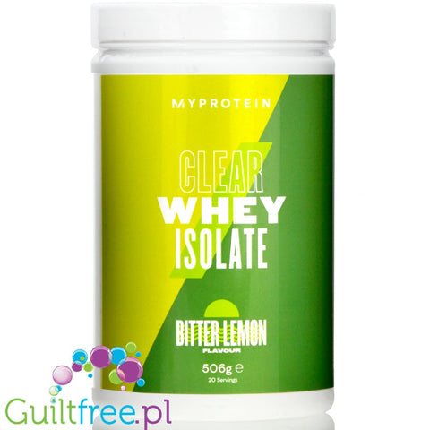 MyProtein Clear Whey Isolate Bitter Lemon